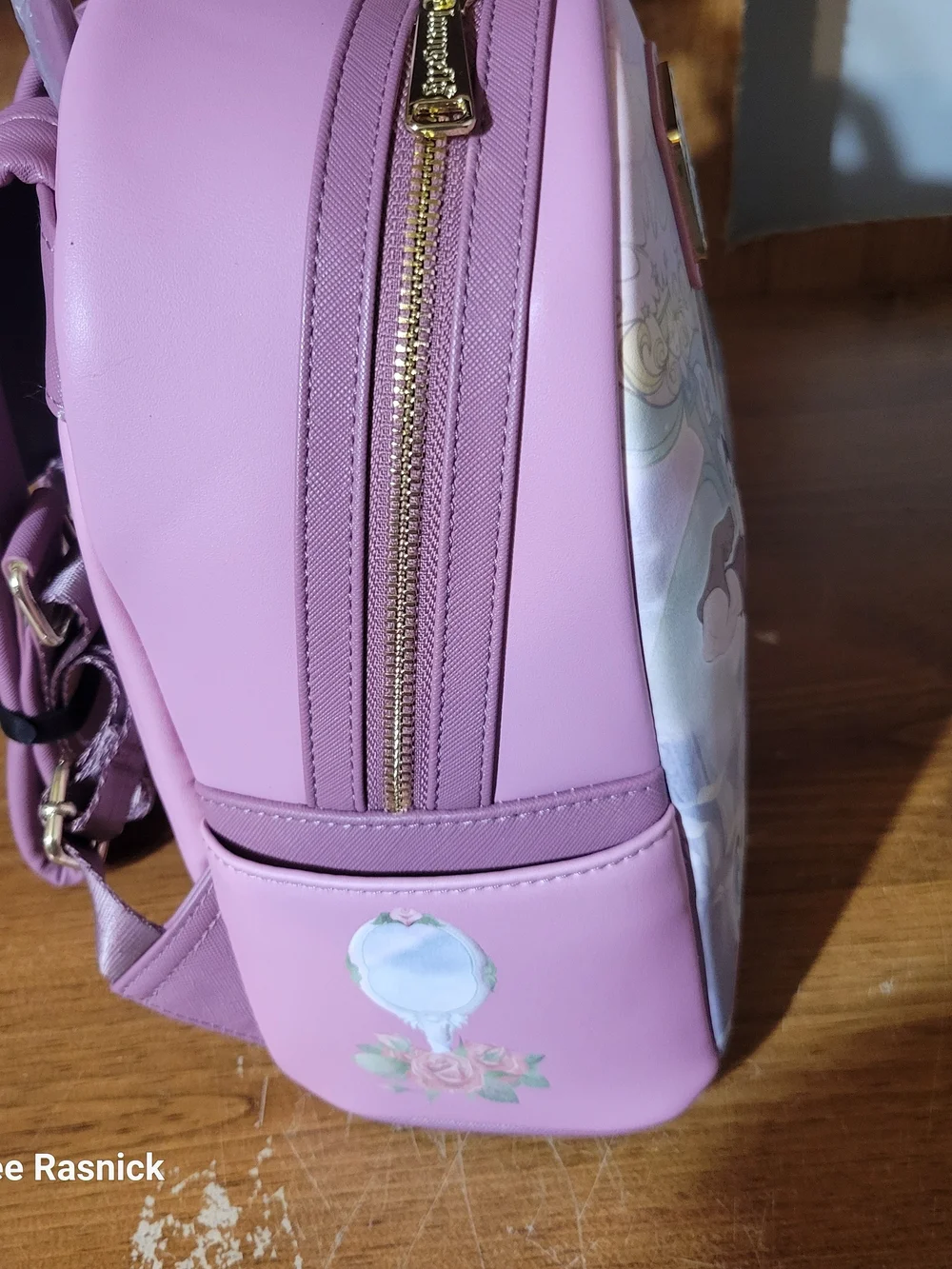 Loungefly Beauty and the Beast Portrait Mini Backpack.